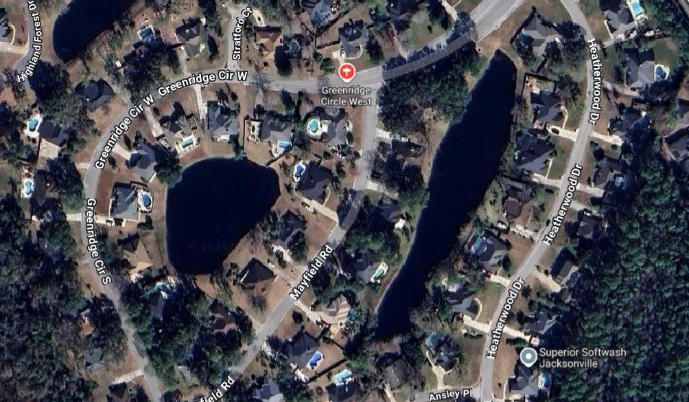 Map overview of Greenridge