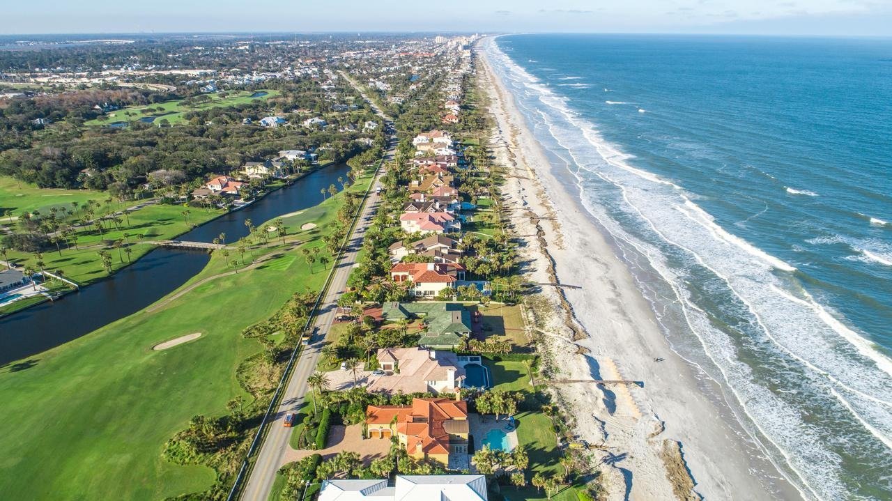 Old Ponte Vedra Beach South oceanfront homes