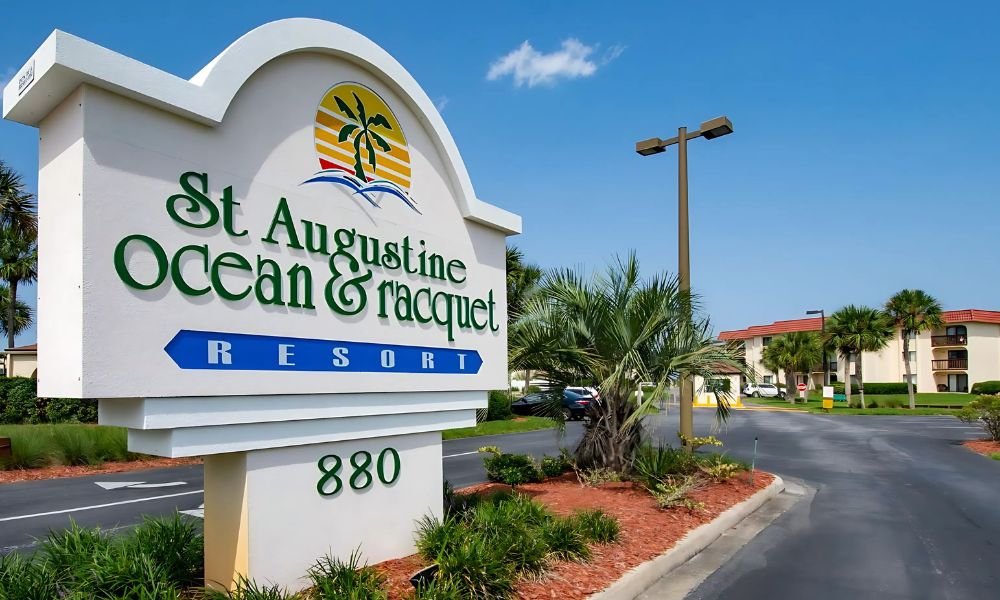 St. Augustine Ocean & Racquet Club oceanfront condos on Anastasia Island